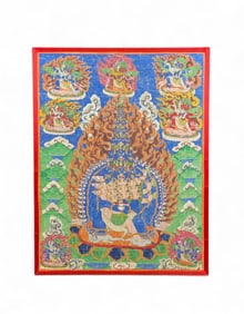 Tibetan Thangka, 19th c.