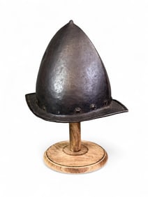 Early Modern Spanish cabasset helmet, 16th c.