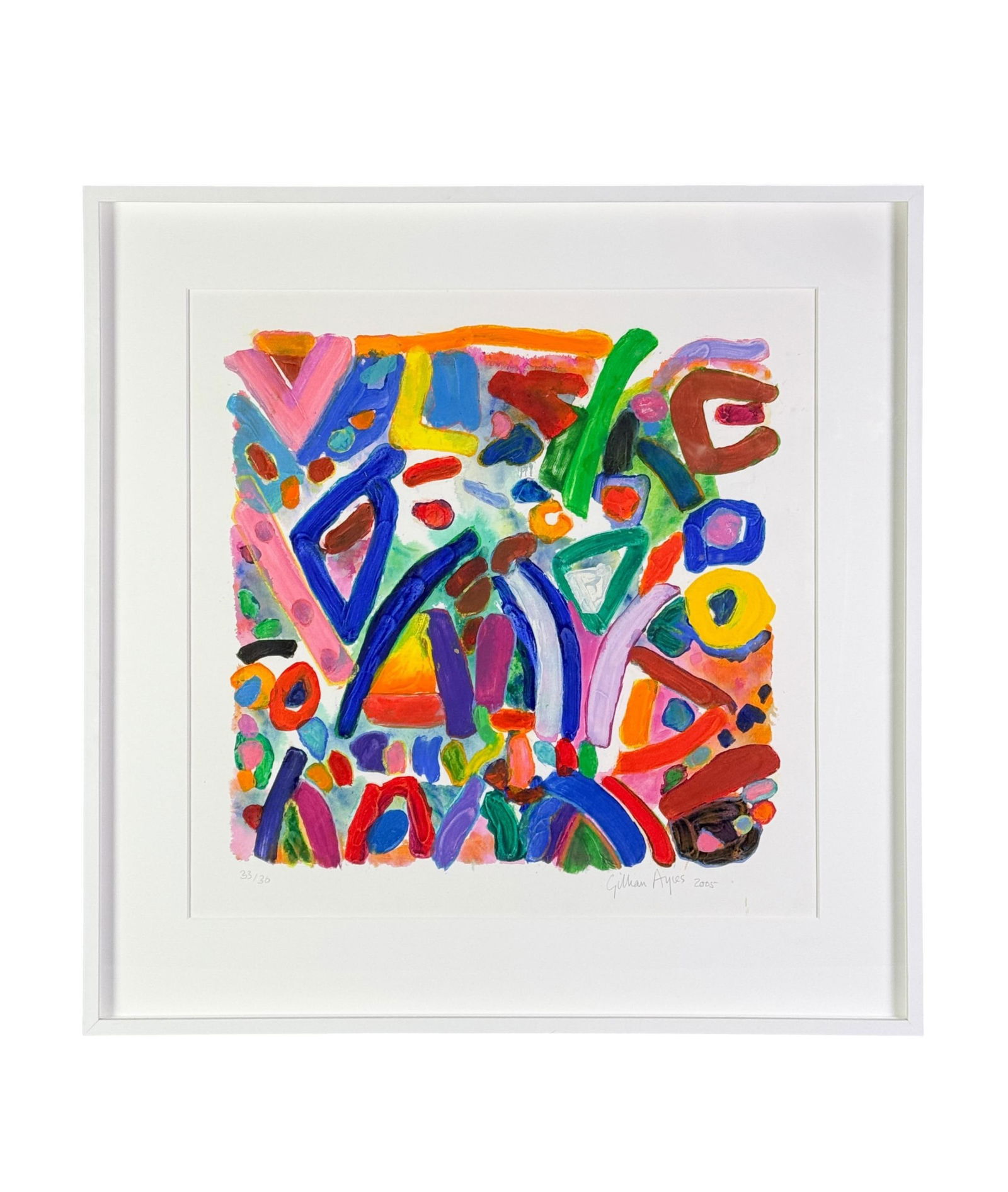 Gillian Ayres, "Ju Ju," 2005. (1 of 6)