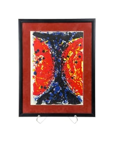 Francis, "Uncle Sam #2," Lithograph, 1964.