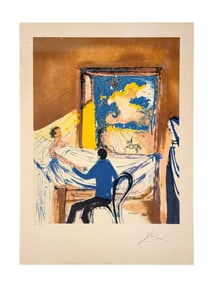 Dali, "La Lutte Contre Le Mal," 1980, Litho.