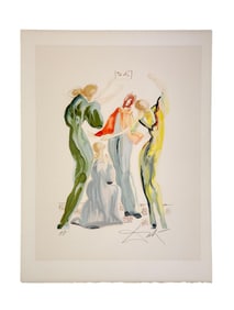 Dali, "La Danse," c.1960, Lithograph.
