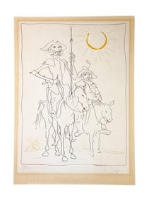 After Dali, "Untitled," 1975, Lithograph.