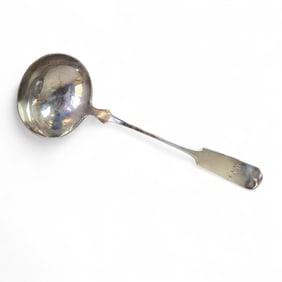 Philadelphia coin silver ladle.