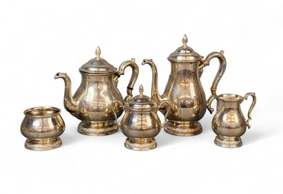 International "Prelude" sterling tea service.