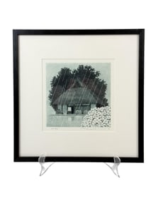 Ryohei, "June," 1993, Etching With Aquatint.