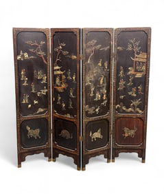Chinese dressing screen.