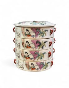 Chinese stacking container.