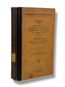 Investigation of Dirigible Disasters