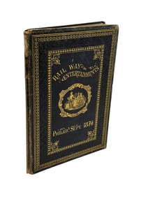 Rail Way Entertainments Philadelphia Sept 1870