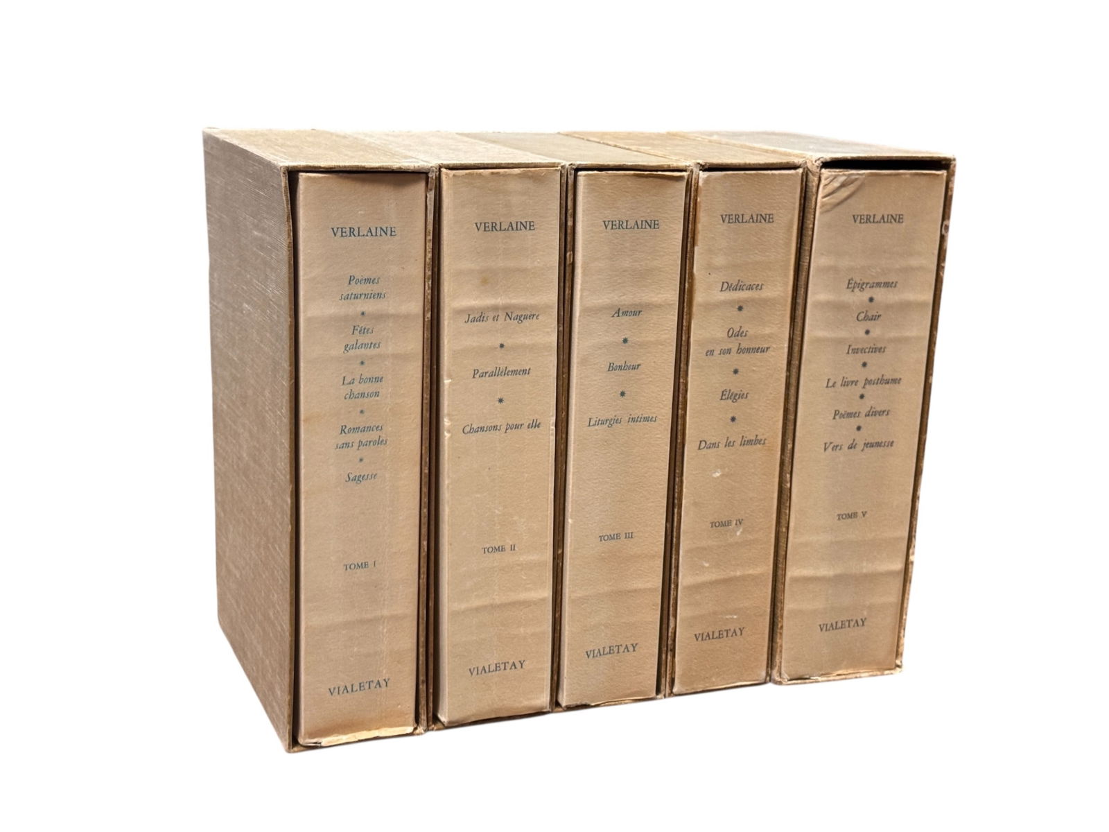 5V. Oeuvres Poetiques Completes de Paul Verlaine (1 of 2)