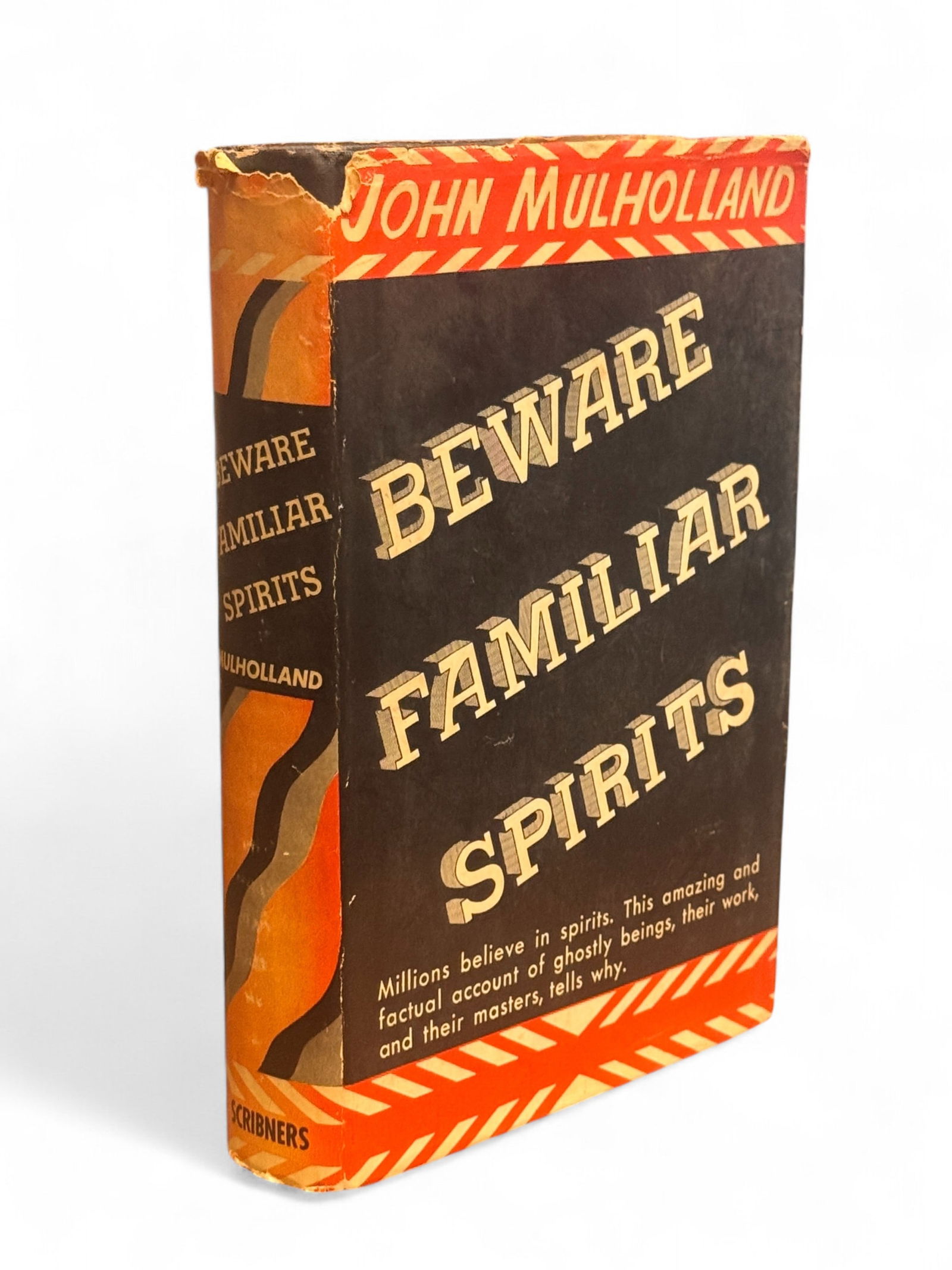 Beware Familiar Spirits. Signed. (1 of 3)