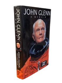 John Glenn, a Memoir. First Edition. Signed.