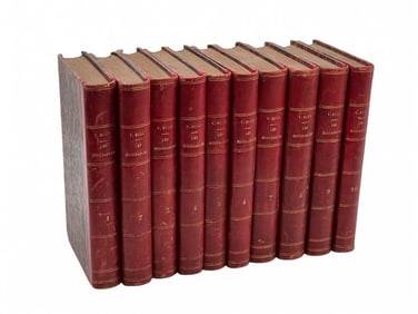 10 Vols. Les Miserables.