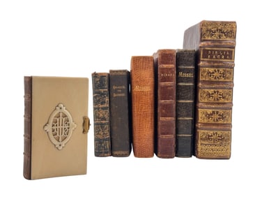 7 Vols. Biblia Sacra, Missals. 18th-20th c.