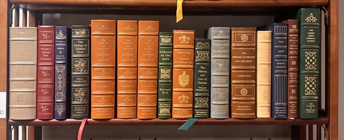 16 Vols. On Classics of Medicine Library.