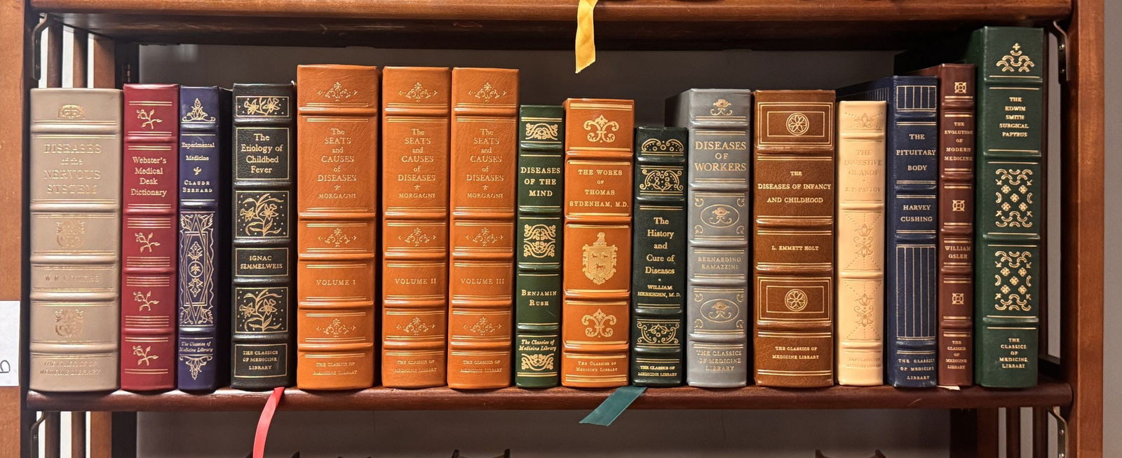 16 Vols. On Classics of Medicine Library. (1 of 4)