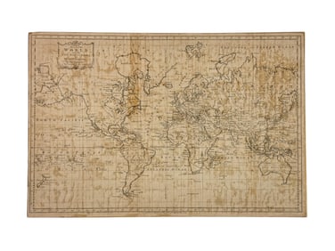 Map of the World with the New Discoveries....