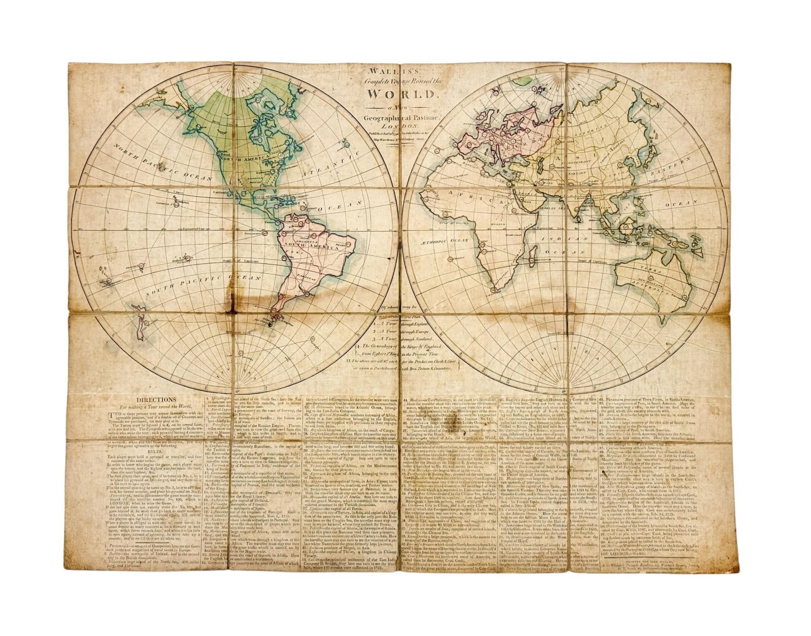 Wallis's Complete Voyage Round The World. (1 of 6)