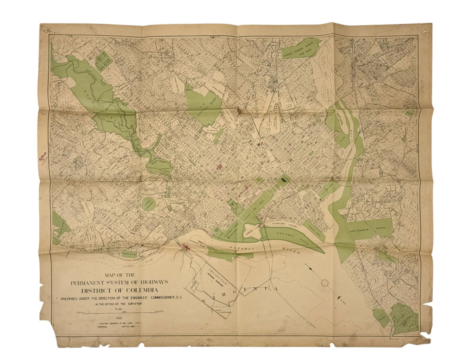 Permanent System of Highways DC. (1 of 7)