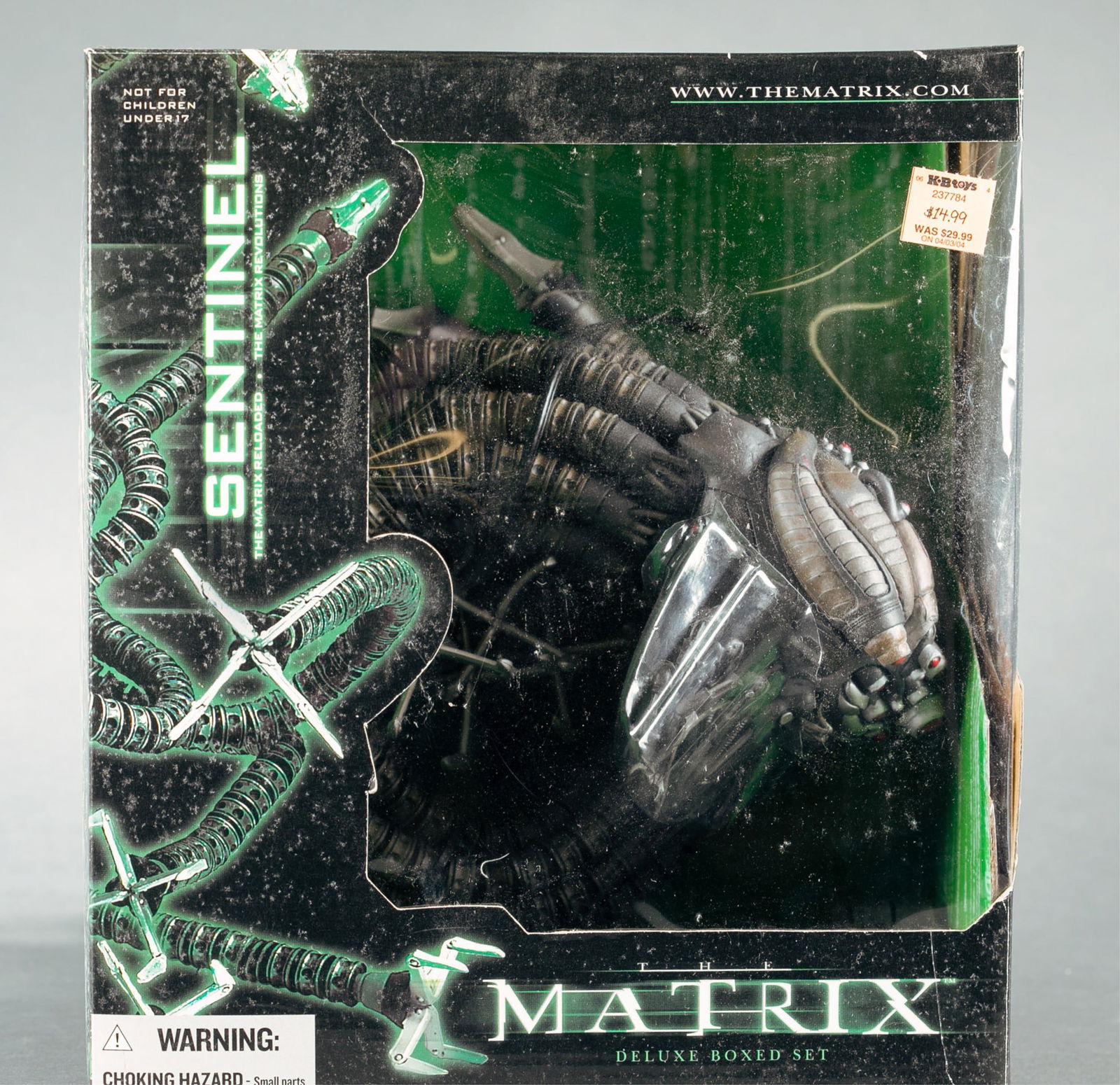 McFarlane Toys The Matrix Sentinel deluxe set MSIB (1 of 3)