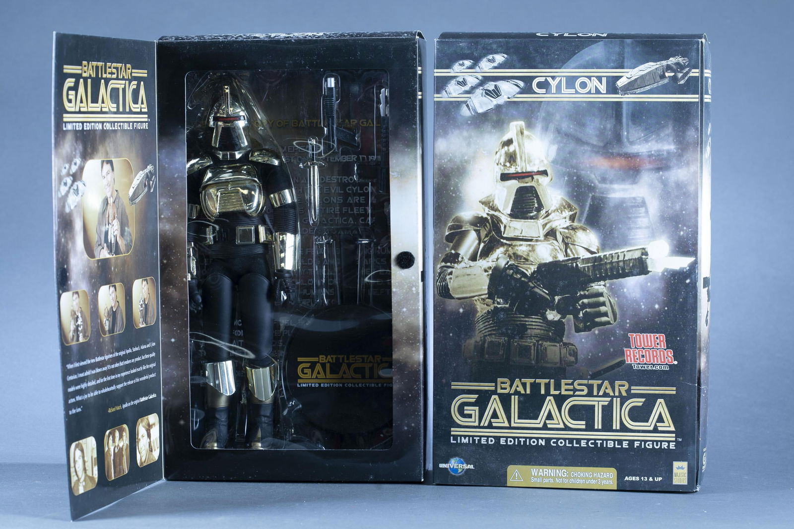 2 Majestic Studios Battlestar Galatica Cylon MIB (1 of 3)