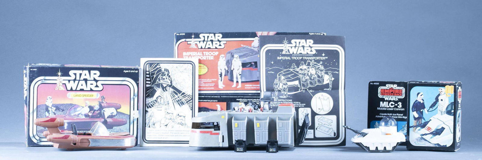 3 Kenner Star Wars vehicles with boxes (1 of 4)