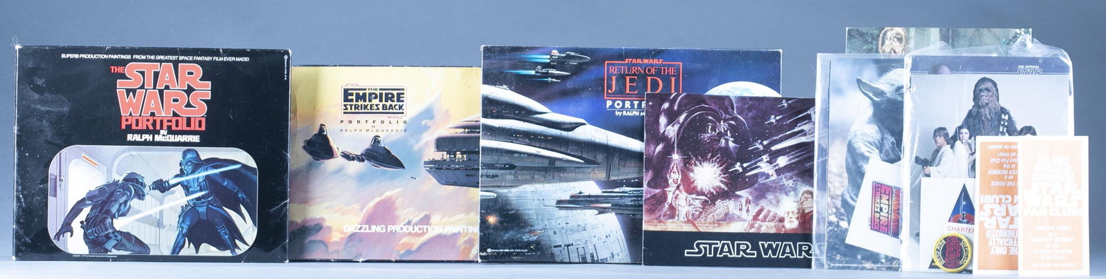Star Wars art portfolios & fan club ephemera (1 of 7)