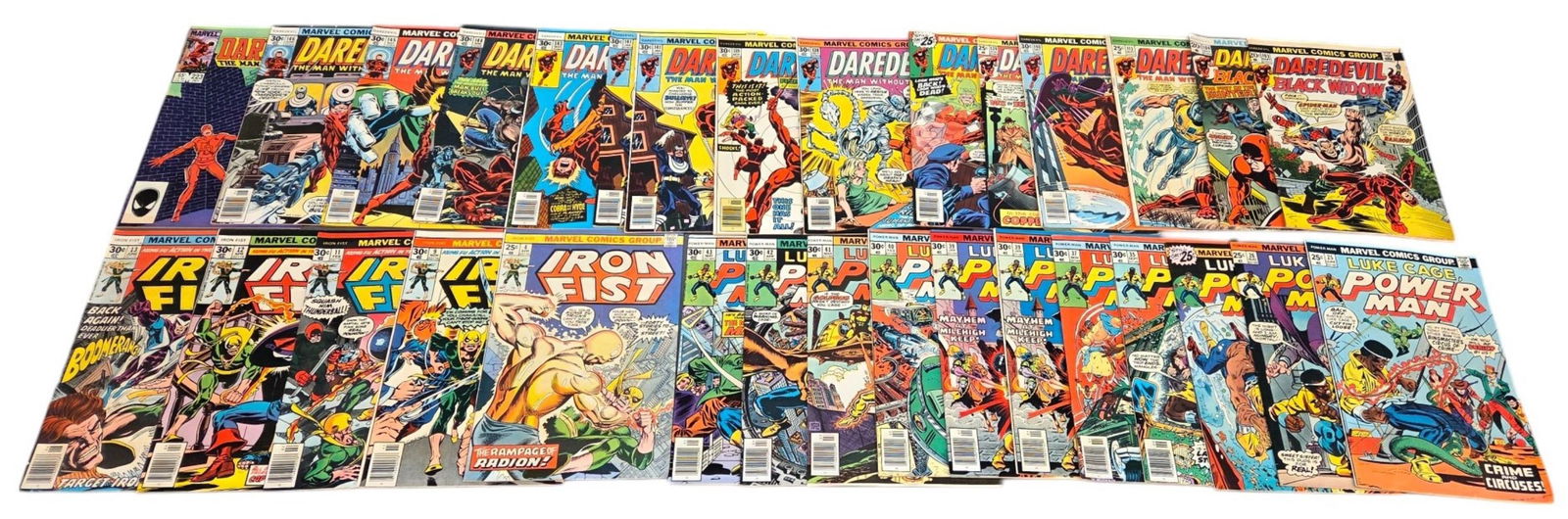 31 Marvel Daredevil, Iron Fist, & Power Man comics (1 of 5)