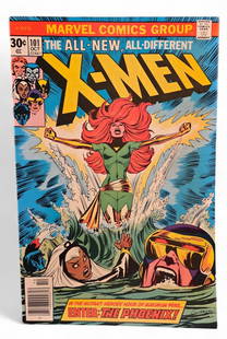 Marvel The Uncanny X-Men  #101 (1976) comic: A Marvel Comics "The Uncanny X-Men, Enter: The Phoenix!" #101 (1976) comic. First appearance of Phoenix.