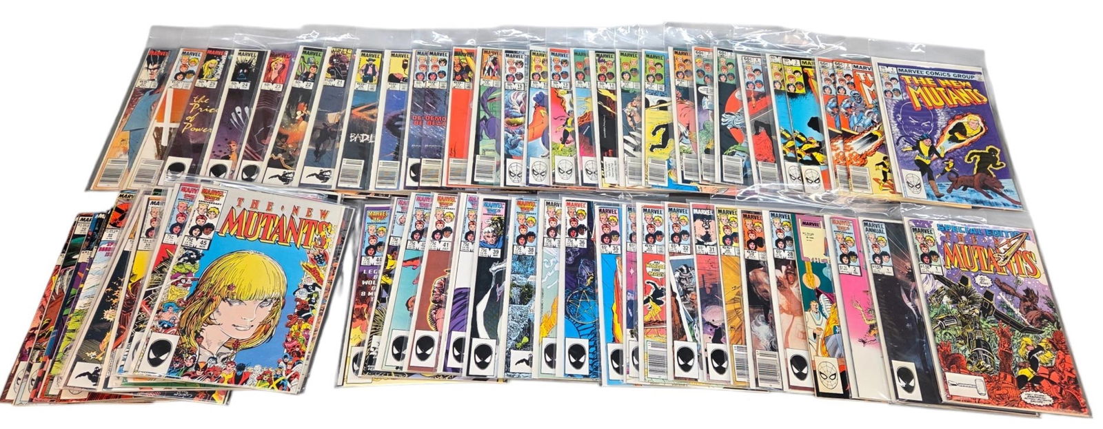 71 Marvel The New Mutants (1983-88) comics (1 of 6)