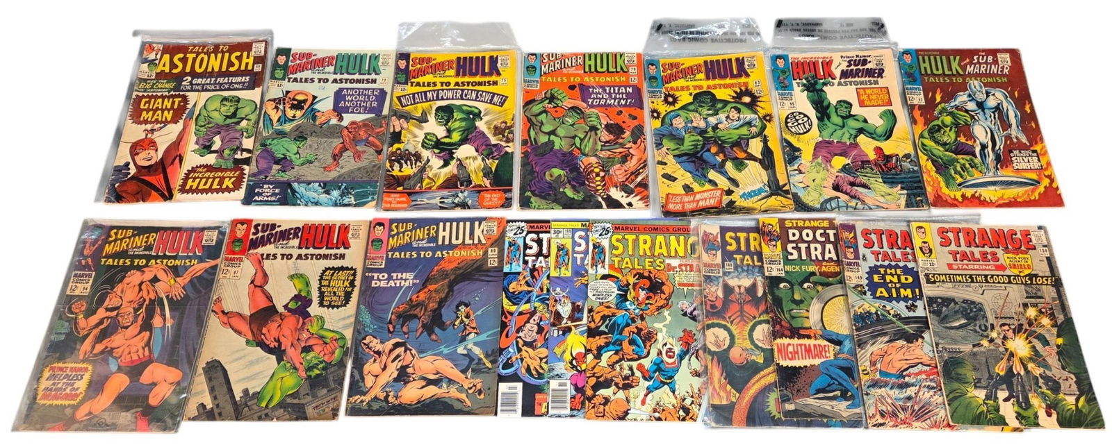 17 Marvel Strange Tales & Tales to Astonish comics (1 of 6)