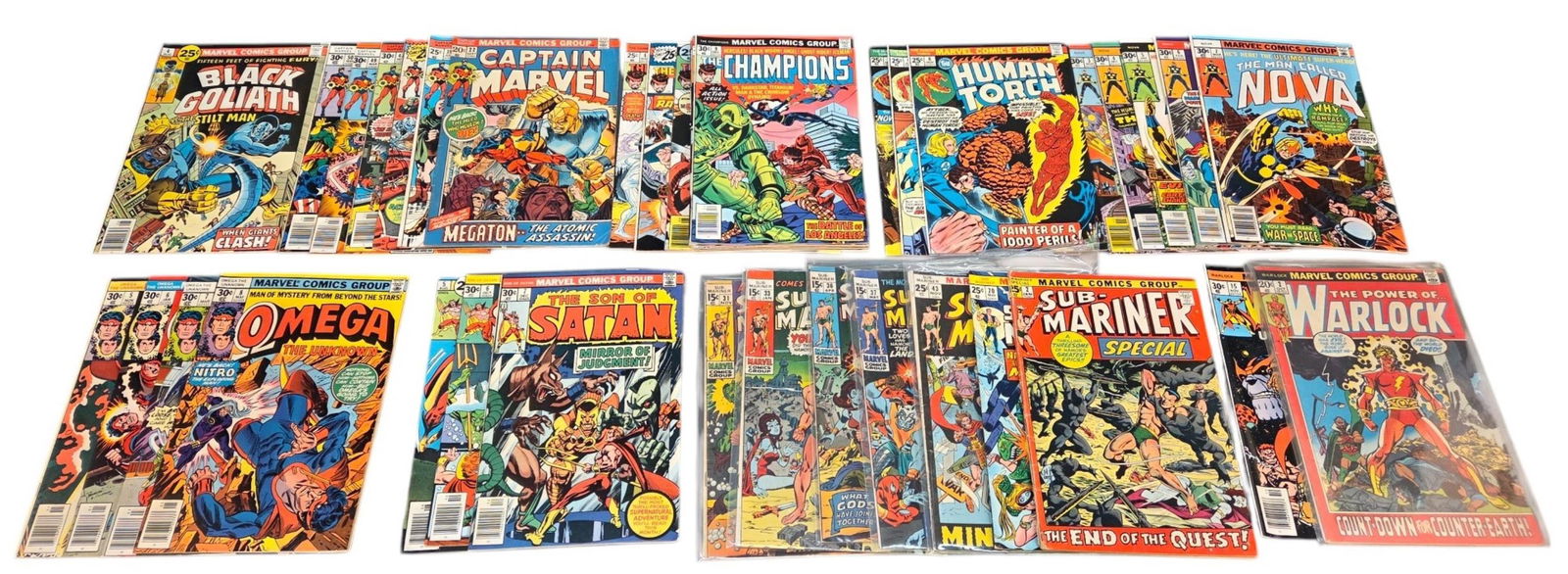 40 Marvel Bronze Age comics (1 of 4)