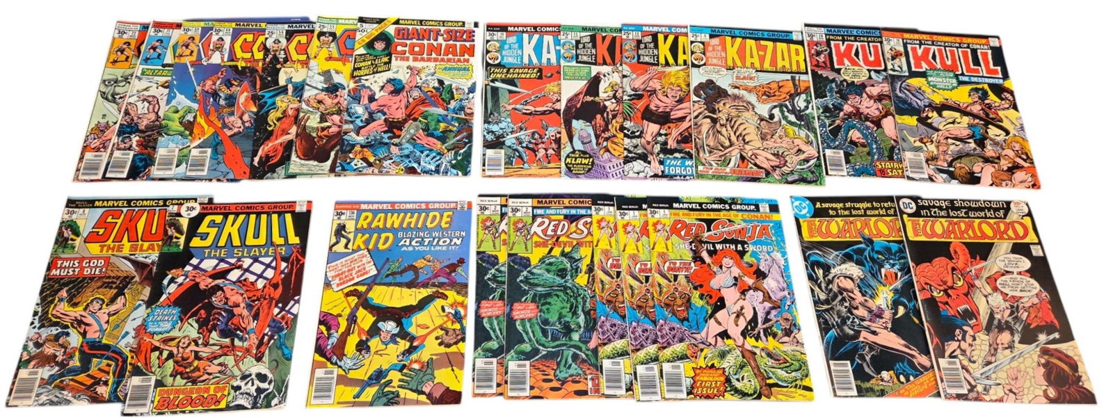 23 Marvel Conan and others comics (1 of 3)
