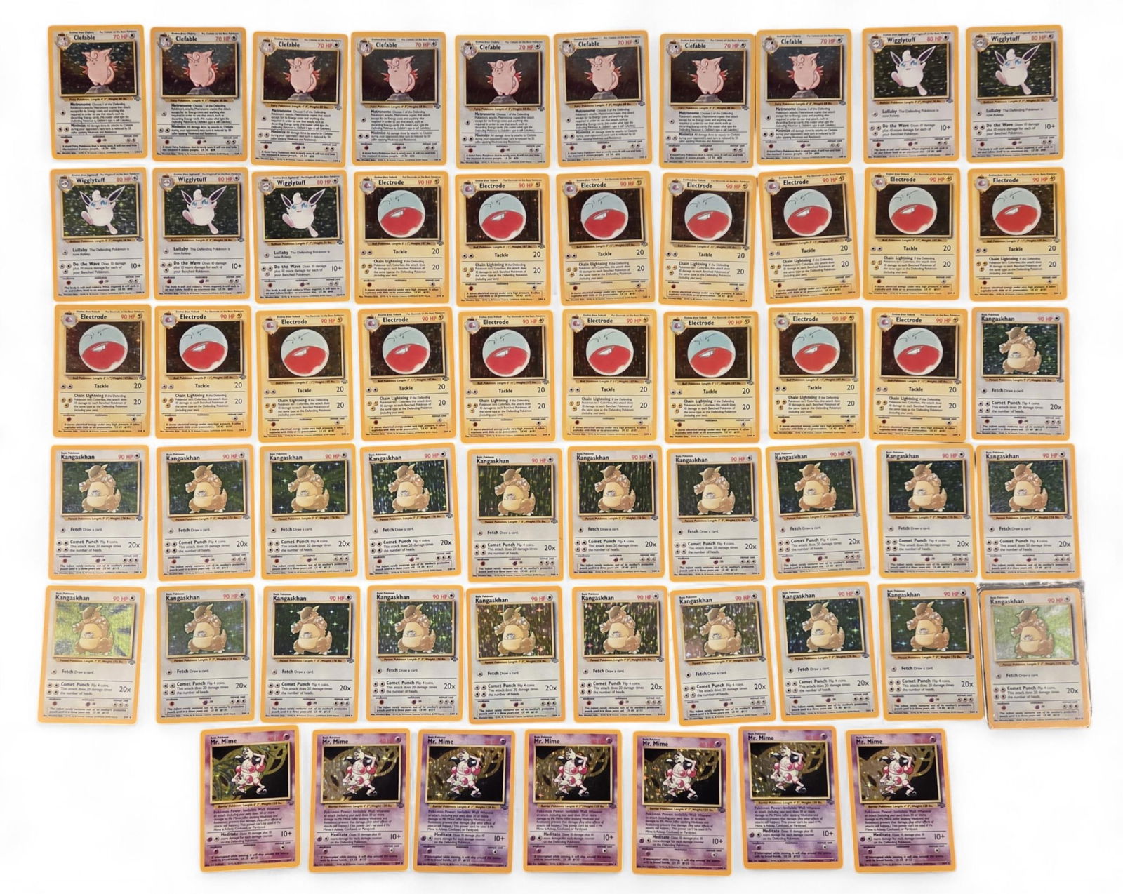 57 PTCG Jungle [Utld] holo cards (1 of 12)