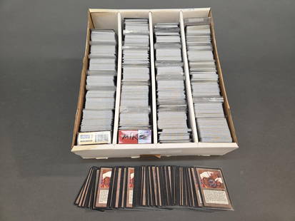 3000 MTG Antiquities cards: A group of Magic: The Gathering Antiquities Expansion Set cards. Approximately 3000 cards. fourteen Ashnod's Altar, nine Ashnod's Transmogrant, nineteen Citanul Druid, ten Clockwork Avian, five Coloss