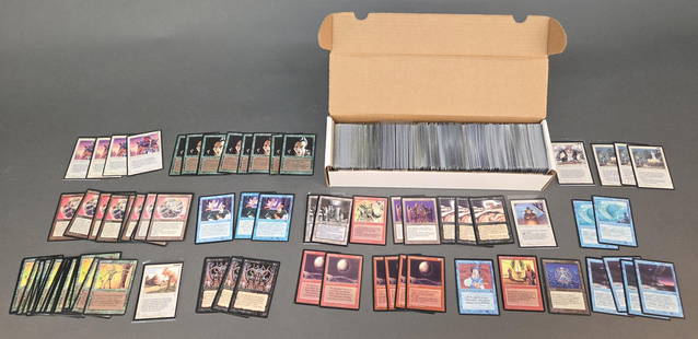 1000 MTG The Dark cards.: A group of Magic: The Gathering The Dark Expansion Set cards. Approximately 1000 cards. Including Apprentice Wizard, three Blood Moon, three Italian Blood Moon, City of Shadows, four Cleansing, Dance