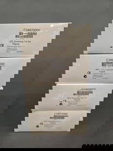 4 MTG MOL Dominaria full regular set sealed: A group of four Magic the Gathering MOL Dominaria full regular set factory sealed.