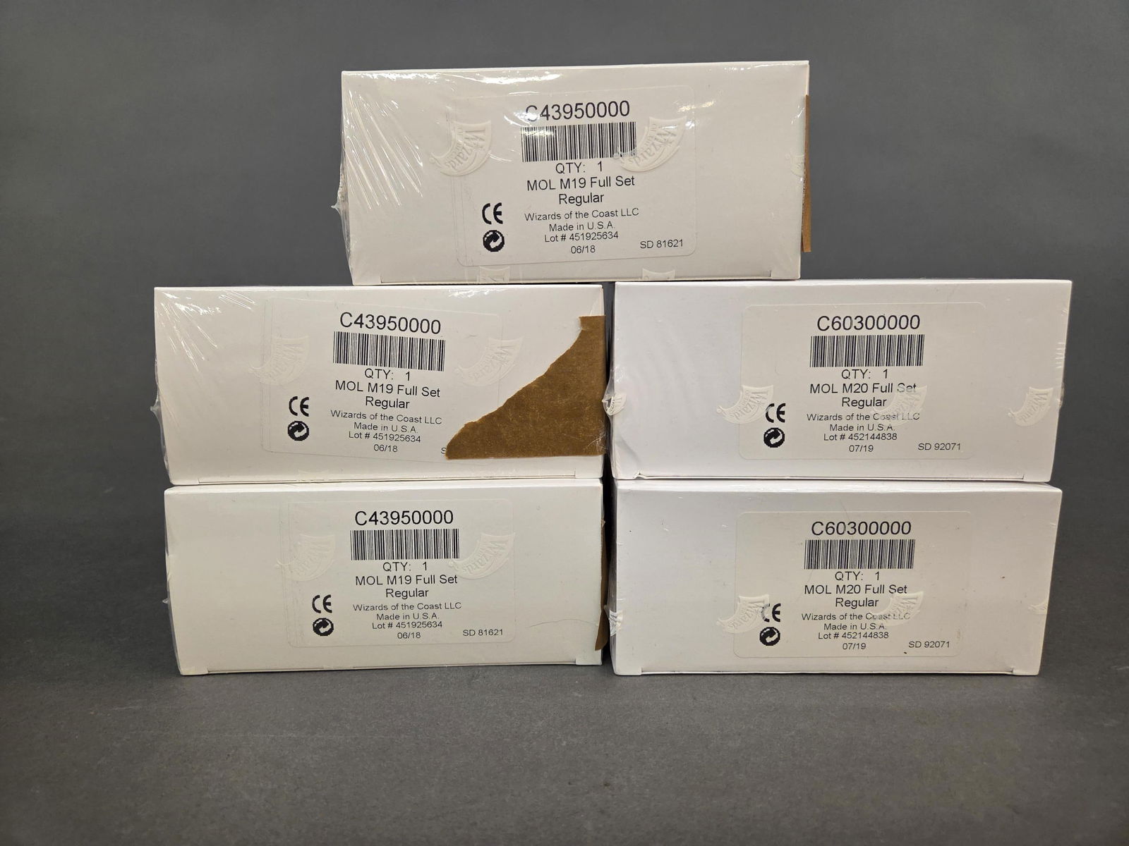 5 MTG MOL M19 & M20 Full Regular Set sealed (1 of 1)