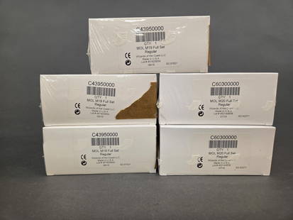 5 MTG MOL M19 & M20 Full Regular Set sealed: A group of Magic: The Gathering MOL three Core Set 2019 and two Core Set 2020 Full Regular Set sealed