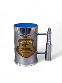 Comm. shell casing tankard Lt. Gen. James Brown