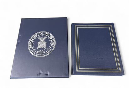 Gen. Brown Certificate of Retirement & letters.