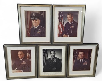 5 Gen. Brown retirement congratulation photographs