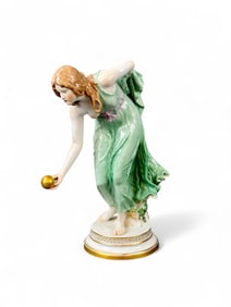 Meissen porcelain figure.