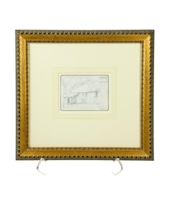 Attr. Landseer, Sketch of House, c.1840.