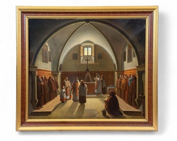 After Granet, Capuchin Church, O/C