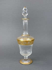 St. Louis "Thistle" crystal decanter.
