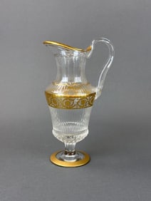 St. Louis "Thistle" crystal jug.