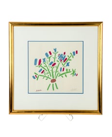 After Picasso, "Le Petit Bouquet," Lithograph.