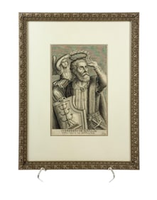 Godfrey Of Bouillon, engraving